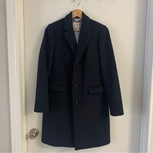 J. Crew Women Dark Navy Trench Coat
